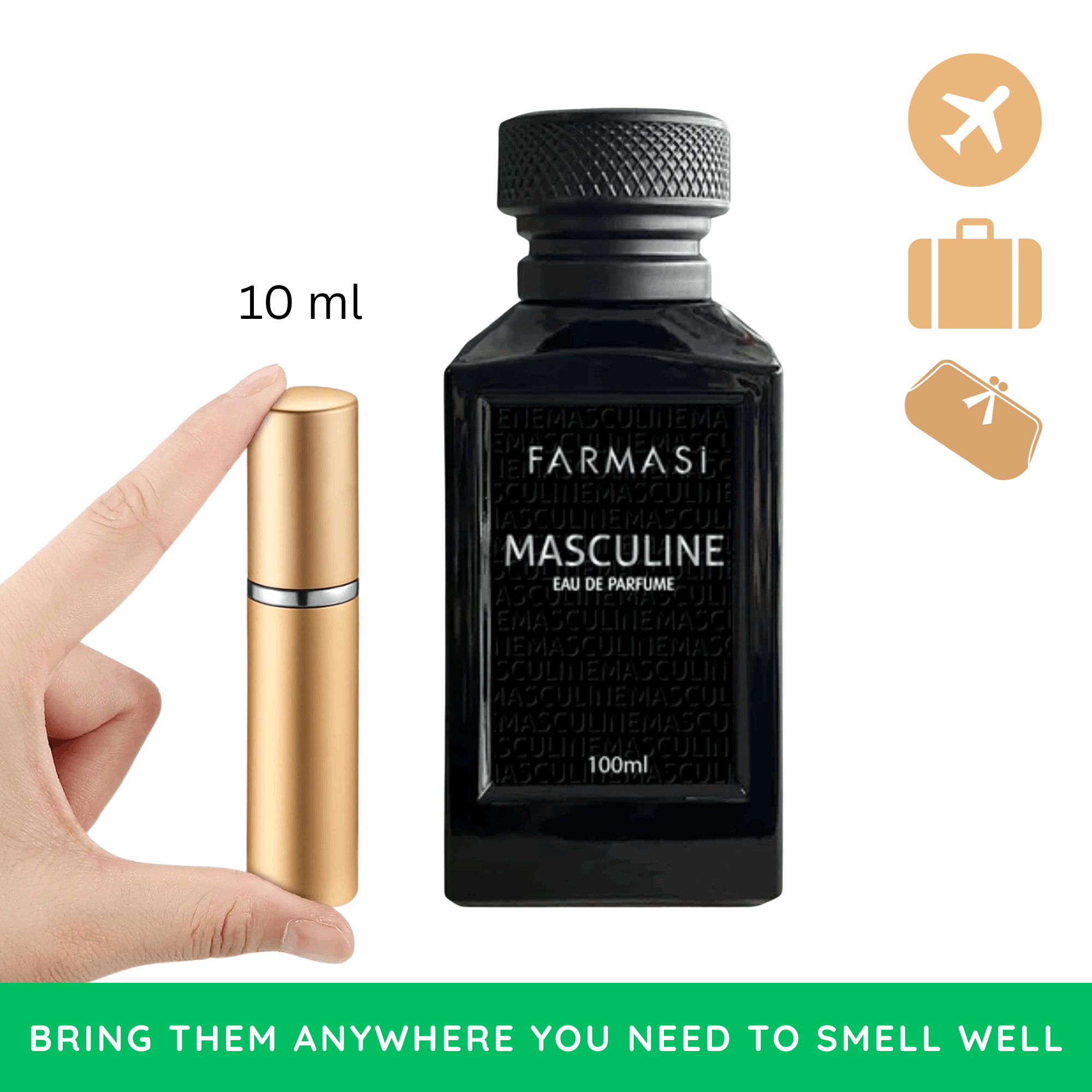 Farmasi Masculine Eau de Parfum | Men’s Fragrance | Candy Cleanse Shop
