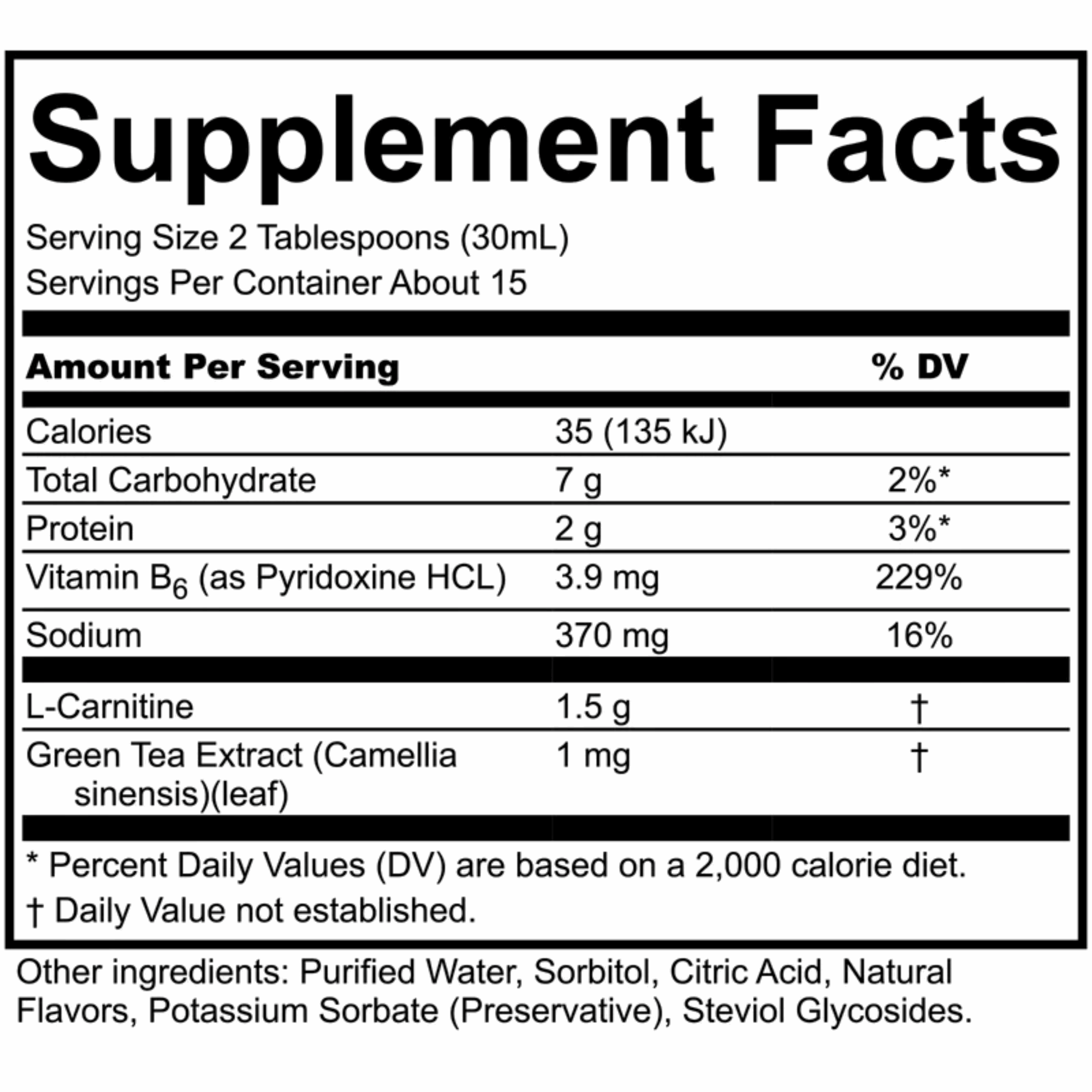 L-Carnitine Apple & Peach Supplement | Supplement | Candy Cleanse Shop