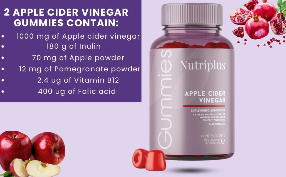 Apple Cider Vinegar Gummies | Nutriplus Gummies | Candy Cleanse Shop