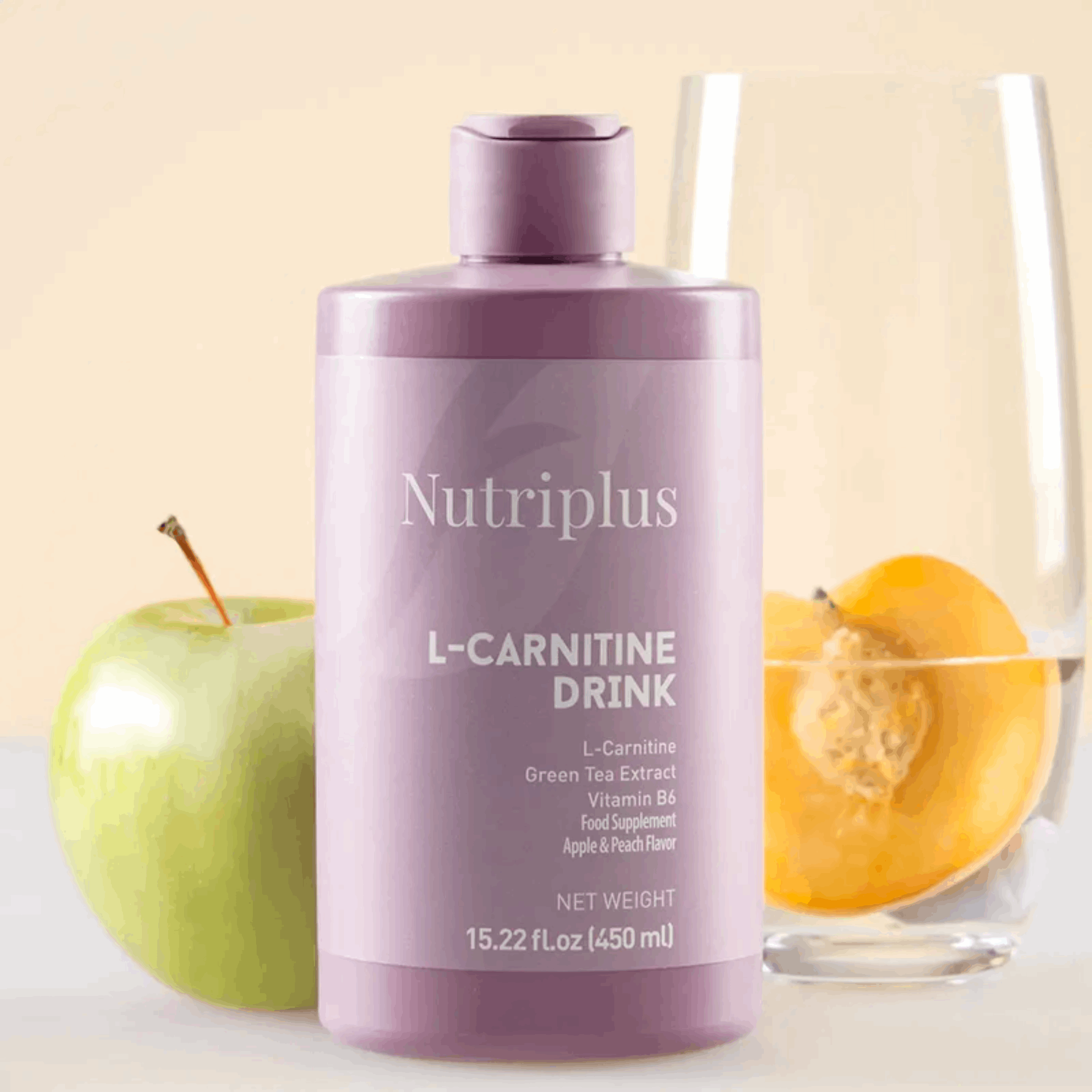 L-Carnitine Apple & Peach Supplement | Supplement | Candy Cleanse Shop
