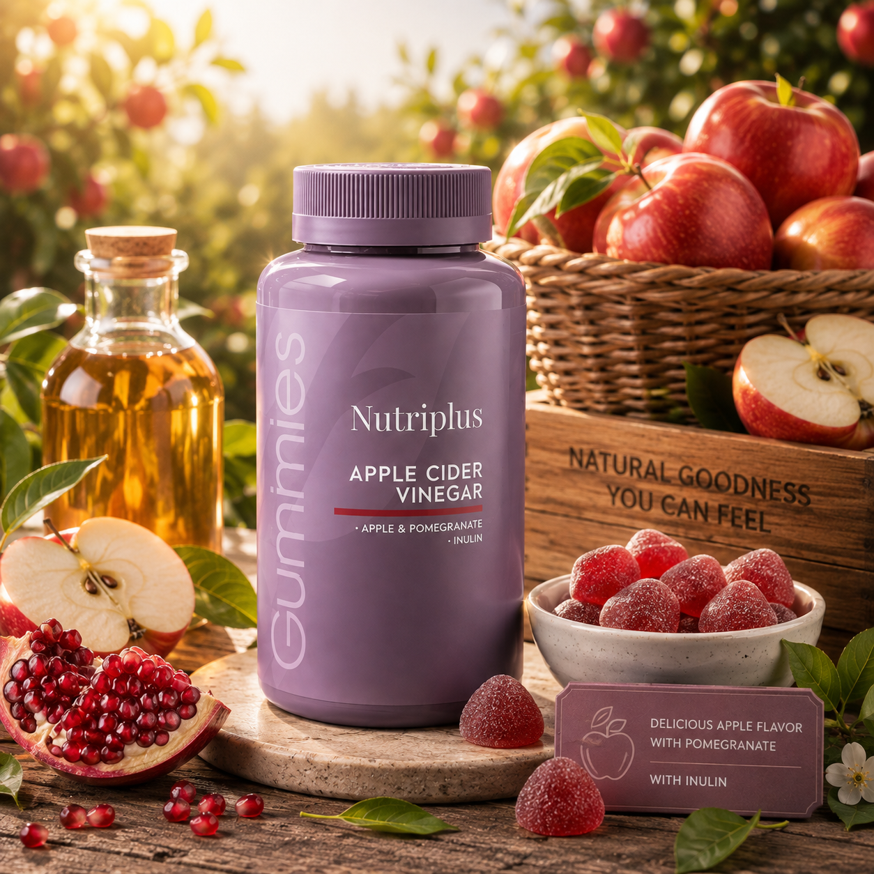 Nutriplus Wellness Bundle | Aloe Glow, Serenity & ACV Gummies