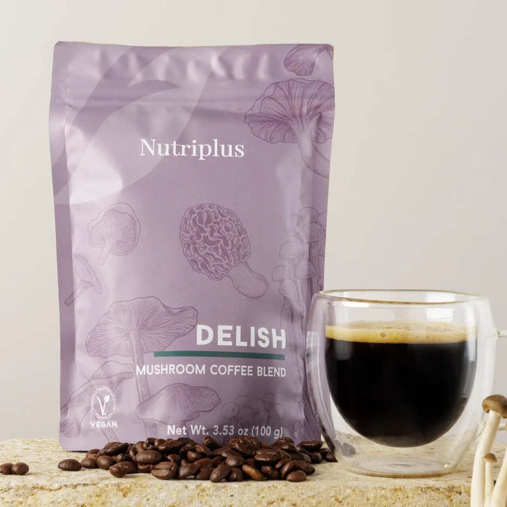 Nutriplus Mushroom Coffee | Delish Mushroom Coffee |Candy Cleanse Shop