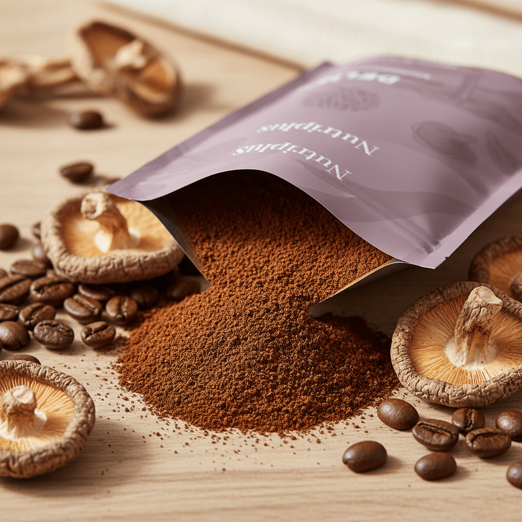 Buy Delish Mushroom Coffee, Get FREE Collagen Coffee