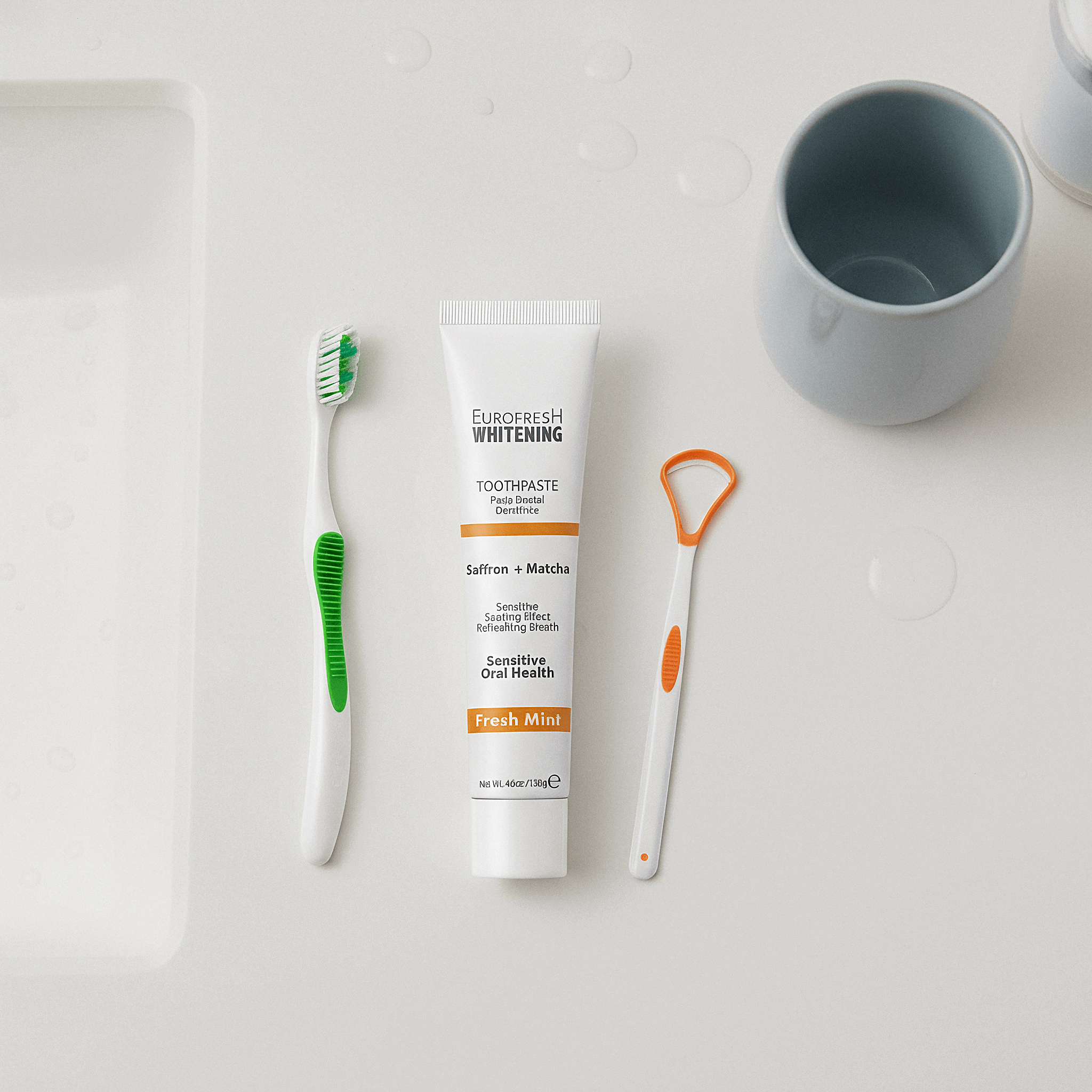 Saffron Toothpaste Set | Natural Toothpaste Set | Candy Cleanse Shop