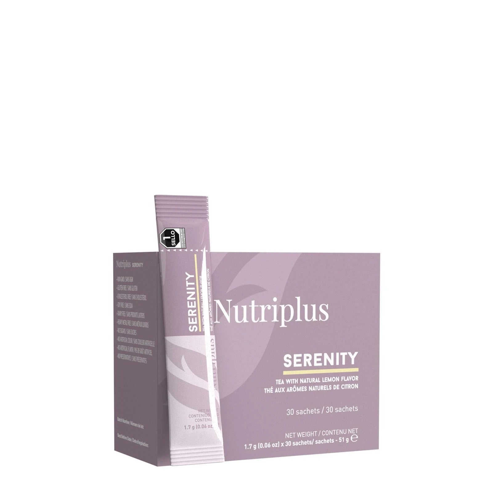 Nutriplus Serenity Lemon Tea - 30 Sachets