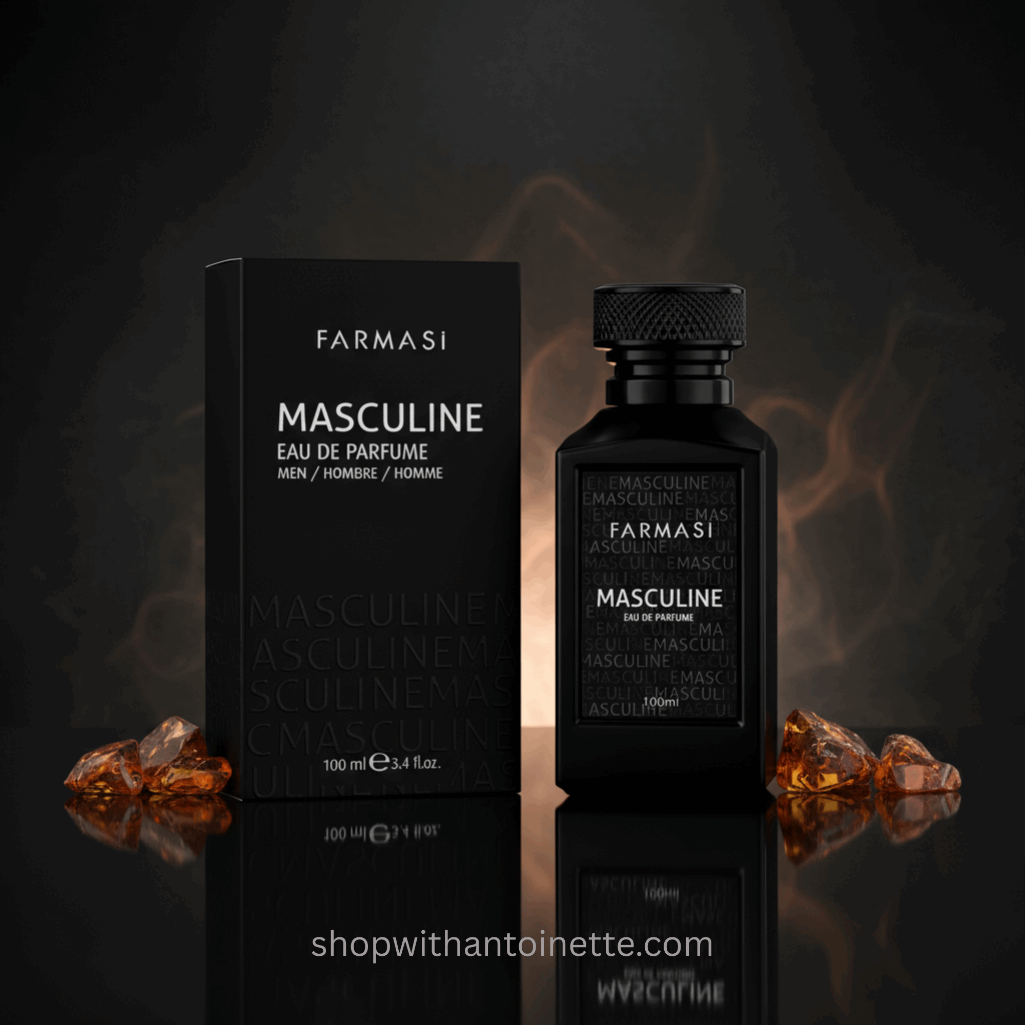 Farmasi Masculine Eau de Parfum | Men’s Fragrance | Candy Cleanse Shop