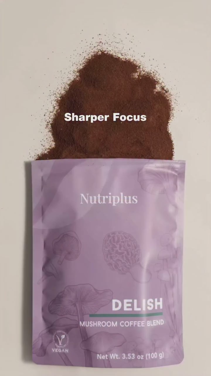Nutriplus Mushroom Coffee | Delish Mushroom Coffee |Candy Cleanse Shop