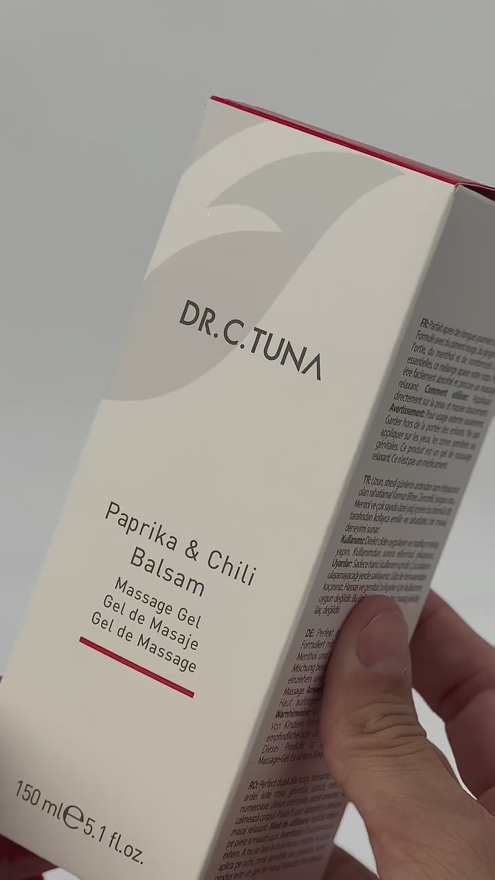 Dr. C. Tuna Paprika & Chili Gel |Balsam Massage Gel|Candy Cleanse Shop