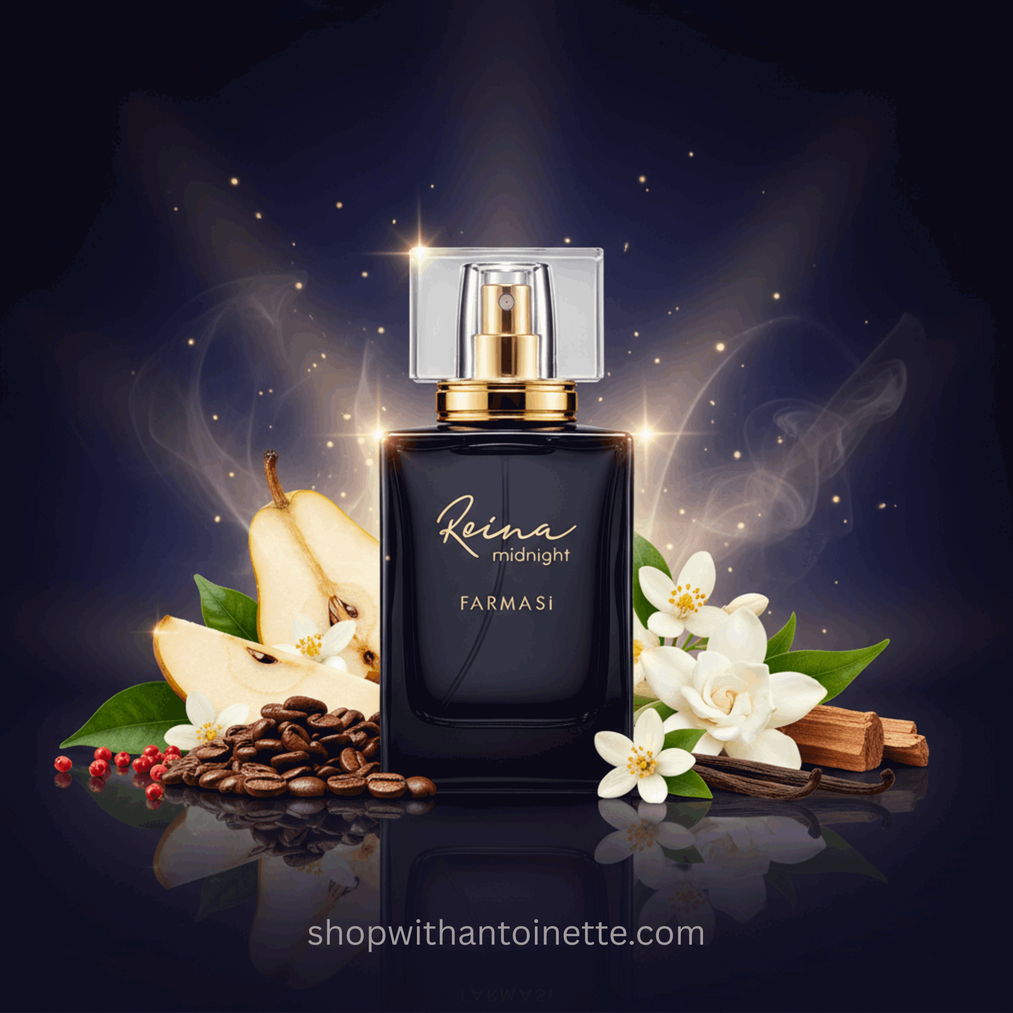Reina Midnight Farmasi Women |Farmasi Perfume Women|Candy Cleanse Shop